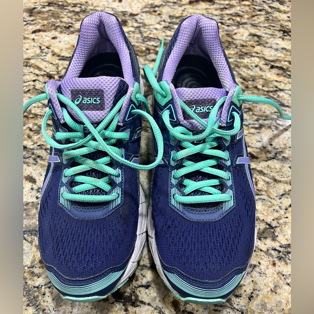 Asics GT-1000 4 Running Training Athletic Women's Size 9 Purple Sneakers